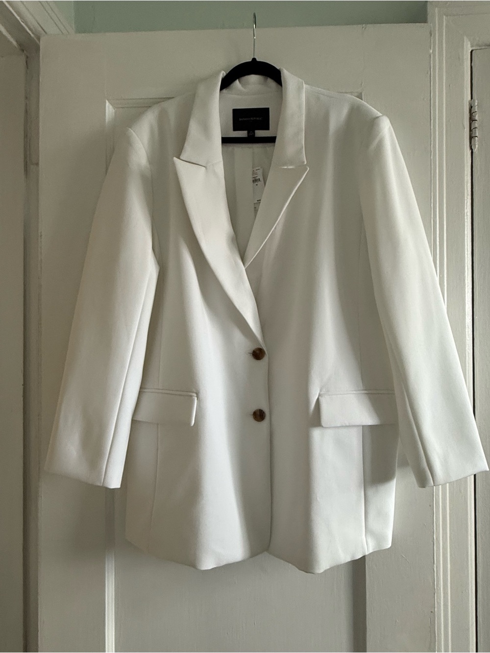 Banana Republic White Women's Blazer